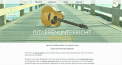 Desktop Screenshot of gitarrenunterricht-rostock.de
